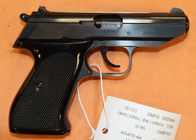 Pistola Walther Modello PP Super Calibro 9X18
