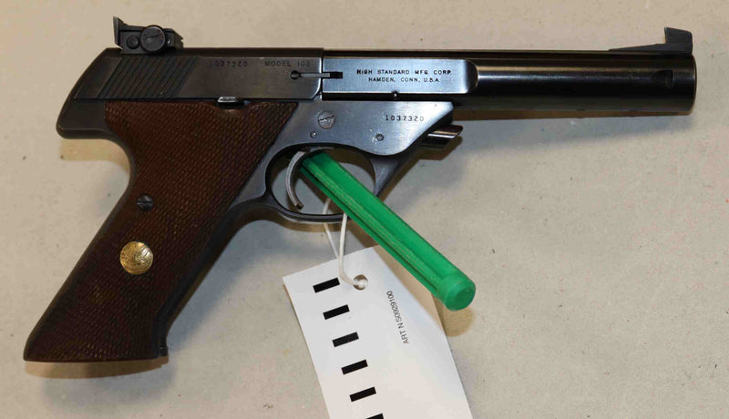 Pistola High Standard Modello 102 Calibro 22 LR Sportiva