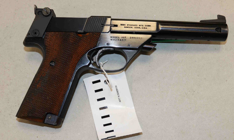 Pistol High Standard Modello 107 Military Calibro 22 LR Sportiva