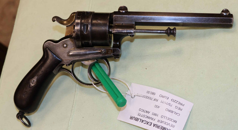 Revolver Avancarica Francotte Modello 1885 Calibro .450