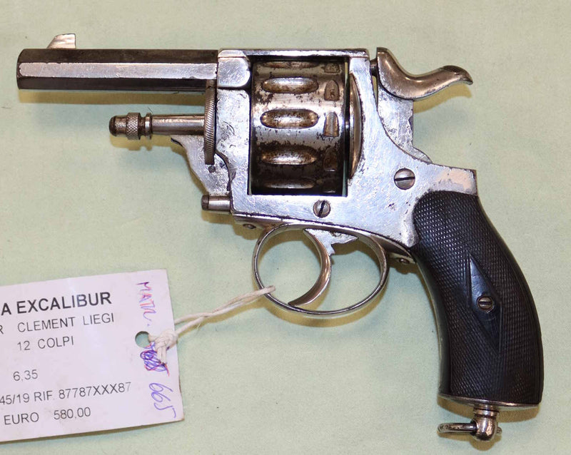 Revolver Clemet Liegi 12 Colpi Calibro 6.35