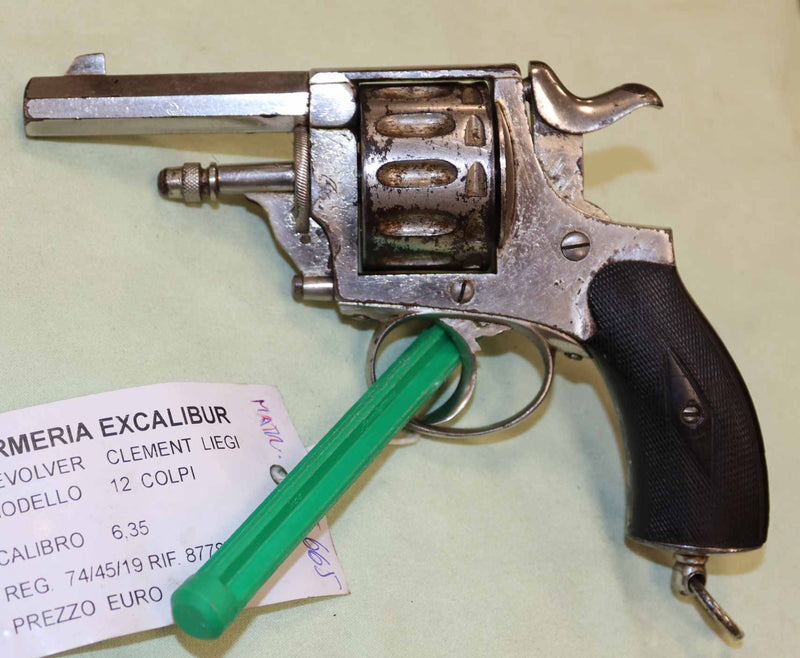 Revolver Clemet Liegi 12 Colpi Calibro 6.35