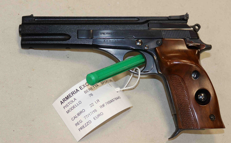 Pistola Beretta Modello 76 Calibro 22 LR Sportiva