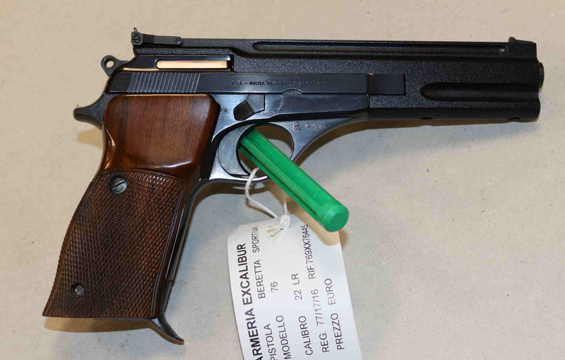 Pistola Beretta Modello 76 Calibro 22 LR Sportiva