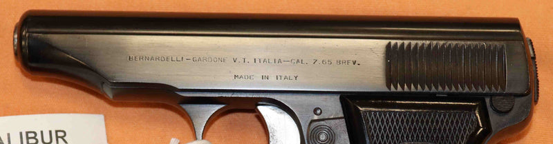 Pistola Bernarelli Modello 60 Calibro 7.65