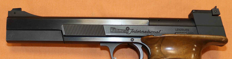 Pistola Hammerli Modello 208 International Mancina Calibro 22 LR Sportiva
