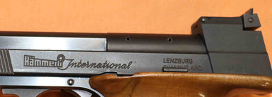 Pistola Hammerli Modello 208 International Mancina Calibro 22 LR Sportiva