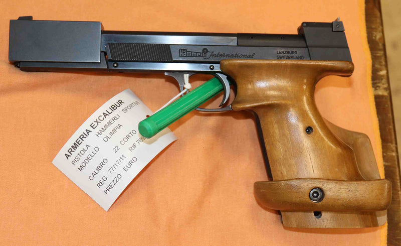 Pistola Hammerli Modello Olympia Calibro 22 Corto Sportiva