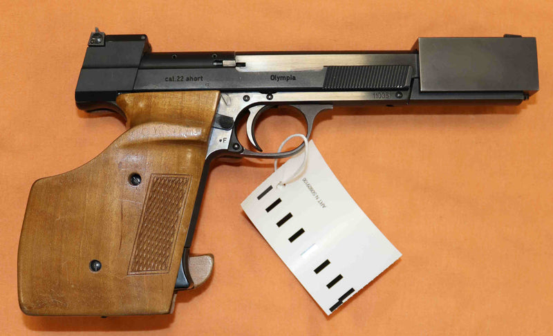 Pistola Hammerli Modello Olympia Calibro 22 Corto Sportiva